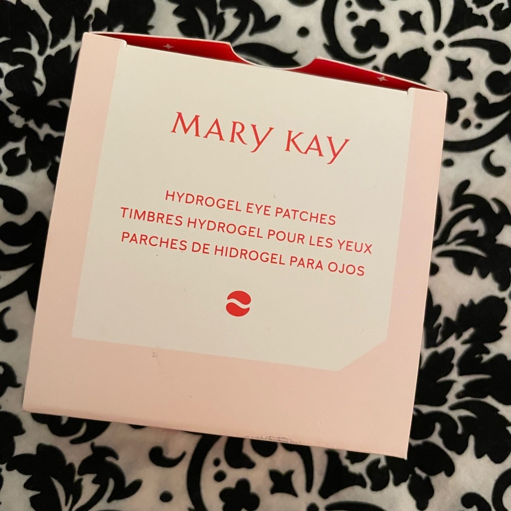 Mary Kay Hydrogel eye patches.